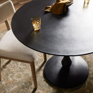 Mesas de Comedor Modernas de Aluminio Negro de Nuevo Diseño, para Uso en el Hogar y Restaurantes - Product Image 6