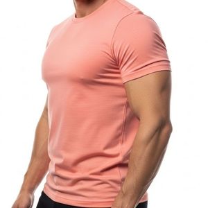 <b>Men</b> Oversized T Shirt 100% Cotton Lightweight Breathable Blank Tee Custom Logo Casual Wear Wholesale OEM Supplier T Shirt - Product Image 3