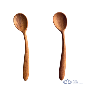 MEILLEUR PRIX |   Cuillère en bois artisanale, ustensile de table pour café, thé, épices, miel, agitation, alimentation, cuisine, fabriquée au Vietnam - Product Image 1