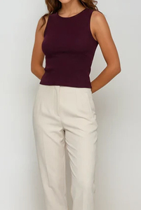 2026 Best Selling Tank <b>Tops</b> Lightweight Cotton Spandex Ribbed Tank <b>Top</b> Women Sexy Back Sculpt Fitted Active <b>Tops</b> Breathable Soft - Product Image 6