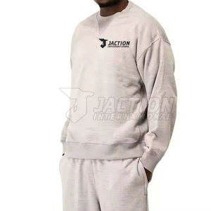 เสื้อสเวตเชิ้ตผู้ชายไซส์ใหญ่พิเศษ สีตัดกัน ระบายอากาศได้ดี เสื้อผ้าลำลองแบบสวมหัว ดีไซน์ล่าสุด - Product Image 3
