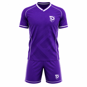 Uniforme de Fútbol Dumela International para Hombre, Jersey Deportivo de Verano, Manga Corta, Color Sólido, Secado Rápido, Transpirable, Cómodo, Poliéster - Product Image 1