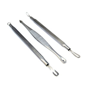 Universal Pimple Ache Extractor Comedone Blackhead Premium Instruments Set of 3 - Product Image 5