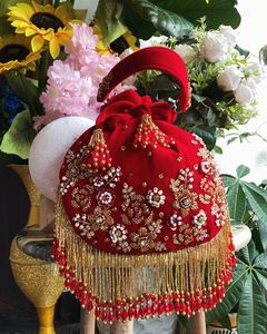 Bolsa Potli Tradicional India de Alta Calidad para Bodas, Ecológica, con Cierre de Cordón, Precio Económico - Product Image 2