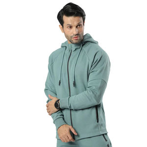 Ensemble de survêtements et pantalons décontractés pour hommes, personnalisables, avec fermeture éclair, style unique, de haute qualité, pour la saison hivernale - Product Image 4