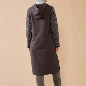 Blusa Clásica Casual para Mujer, Corte Regular, Manga Larga, Color Sólido, 100% Poliéster Tejido, Ecológica, de Secado Rápido, Estilo Modesto, para Playa - Product Image 6