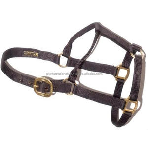 Nouvelle arrivée pas cher confortable et durable sangle en nylon épais course équestre nylon matériel cheval licous équitation sports - Product Image 5