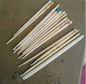 เข็มโครเชต์ไม้ไผ่รักษ์โลก ทนทาน ทำด้วยมือ ขนาด 15 ซม. 3 มม. - Product Image 1
