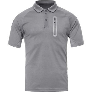 เสื้อยืดสไตล์ลำลองสำหรับผู้ชายแบบมีซิป ดีไซน์กระเป๋าหลายช่อง เหมาะสำหรับกิจกรรมกลางแจ้งในฤดูหนาว เช่น เดินป่า ตั้งแคมป์ - Product Image 6