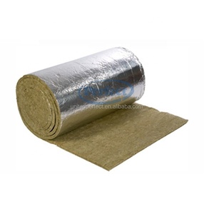 ม้วนขนหินฉนวนกันความร้อนมาตรฐาน CE 80มม. 100มม. หินบะซอลต์สำหรับอาคาร - Product Image 2