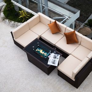 Paravento in vetro per tavoli da fuoco, accessorio per caminetto - Product Image 5