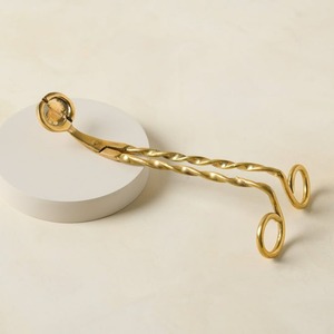 Elegante cortador de mechas metálico para el cuidado de velas, mango largo, corte preciso, agarre ergonómico, resistente al óxido, construcción duradera - Product Image 4