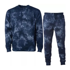 New Trendy Product New Design 100% Cotton Screen Printing Acid Wash Tracksuit For Men Best Selling Windbreaker With OEM Service - Product Image 3