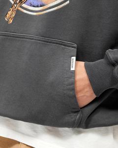 <b>Custom</b> Men's Screen Printing Sweatshirt Breathable Eco-Friendly Premium Soft Cotton Fleece Casual Men's Pullover Hoodie OEM - Product Image 4