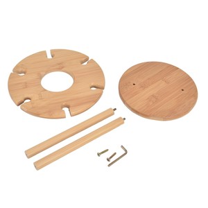 Ensemble de supports à bouteilles de vin en bambou faits à la main - Vente en gros Moradabad - Product Image 4