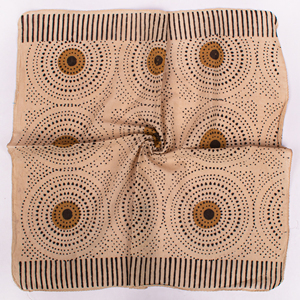 Bandana carré unisexe en coton Bagaru, imprimé à la main, respirant, écologique, doux pour le dos, le cou et la tête, vente en gros - Product Image 4