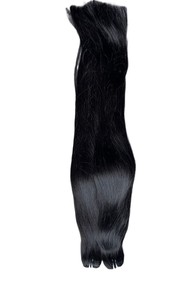 Extensions de cheveux vierges indiens Remy, ondulés profonds, pré-bouclés, noirs, style 1 - Product Image 1