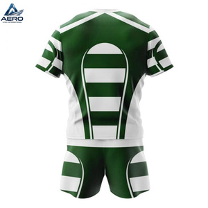 Uniforme de Rugby de Poliéster con Diseño Personalizado para Adultos - Alta Calidad, Ecológico, Transpirable, Unisex, Manga Corta, Servicio OEM Personalizado - Product Image 6