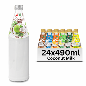 Variété aromatisée de boissons au lait de coco à prix de gros-Usine VINUT du Vietnam, marque privée, échantillon gratuit, personnalisation OEM/ODM - Product Image 4