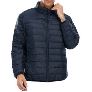 Offre Spéciale d'hiver Logo personnalisé bleu royal veste en duvet pour hommes haute qualité collège école extérieur peluche fourrure décoration longue longueur - Product Image 3