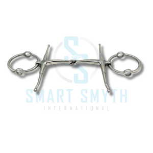 Mors de cheval professionnels en acier inoxydable à joue fixe pour l'équitation et l'entraînement - Product Image 3