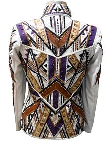 Veste équestre Premium Showmanship Veste d'équitation western Vêtements équestres élégants et élégants - Product Image 6