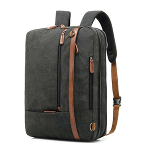 Sac à dos de sport souple en cuir véritable imperméable à motif géométrique, personnalisé OEM, haute qualité, pour l'école et les voyages - Product Image 5