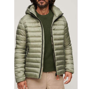 Chaqueta de Plumón de Nailon de Alta Calidad para Hombre, Chaqueta de Invierno Acolchada, Cortavientos, Talla Grande, Transpirable, Personalizable, OEM - Product Image 1