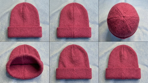 Classic Winter Beanie Cap Soft Stretch Ribbed Knit Comfortable Casual Daily Wear <b>Warm</b> Fashion Headwear Accessory <b>Hat</b> - Product Image 5
