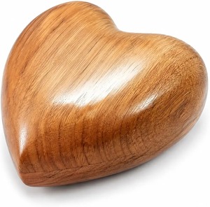 <b>Top</b> Best Sale Black Cremation Urn for Ashes with <b>Butterfly</b> Design Customizable Decorative Memorial Keepsake Heart Shaped Urn - Product Image 4