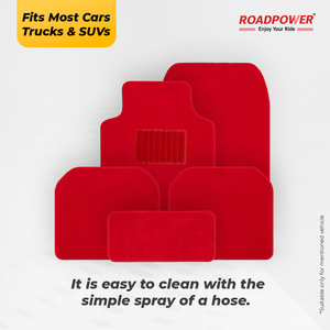 Alfombrillas de Coche ROADPOWER (RP-MAT-033) Premium de 5 Piezas, Duraderas, Diseño de Fácil Colocación, Tela Resistente de Alta Calidad con Bordes Reforzados - Product Image 2