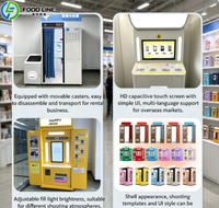 Borne photo tactile tout-en-un de 21,5 pouces pour la location commerciale – Coque et support pour borne photo selfie