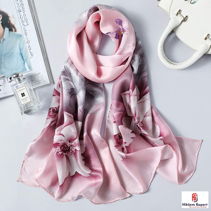 Custom Printed Long <b>Scarf</b> Soft Fabric White Label Low MOQ OEM ODM Textile Manufacturer for Fashion Brands Bali - Product Image 6