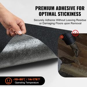 Piastrelle per Moquette Morbide Imbottite Autoadesive 24x24, Facili da Installare Fai-da-Te per Uffici - Product Image 5