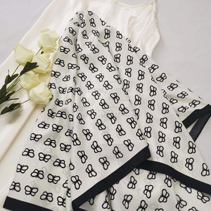 New Arrival High Quality Adult Women <b>Square</b> <b>Silk</b> <b>Scarf</b> Customizable Elegant Digital Printed Lightweight Durable Fashion - Product Image 3
