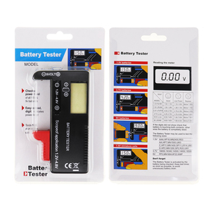 Probador de Baterías Digital Universal con Pantalla LCD para AA, AAA, C, D, 9V, 1.55V, Pilas de Botón, 3.7V, 18650, 21700, Baterías de Litio - Product Image 1