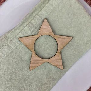 Anillo para Servilletas de Madera con Acabado Natural y Forma Especial, de la Mejor Calidad para Decoración del Hogar, Hoteles, Restaurantes y Fiestas - Product Image 6