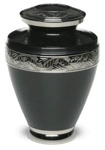 Metal decor ornamental tabletop <b>vase</b> timeless <b>memorial</b> decor handcrafted elegant urn vintage inspired urn decorative remembrance - Product Image 2