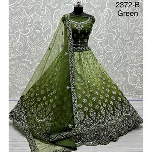 Nupcial Indio Desgaste Terciopelo Colecciones Para Novia Con Zarkhan Trabajo Por Fabzone - Product Image 2