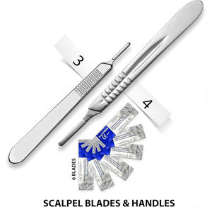 Kit chirurgical d'entraînement pour étudiants, 18 pièces en acier inoxydable, pour la pratique des instruments et la dissection, certifié CE ISO, par Grip Surgical - Product Image 5