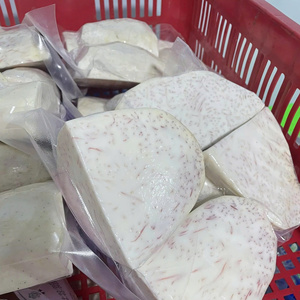 Racines de taro vietnamiennes naturelles congelées, pelées, en morceaux, approvisionnement en vrac - Product Image 5