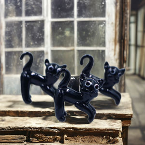 Figuras de Animales de Arte Popular en Vidrio Soplado a Mano para Regalos de Boda y Conmemorativos - Product Image 5