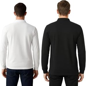 Camiseta Polo de Manga Larga para Hombre, para Golf y Negocios, Pedido al por Mayor, Fabricante Evergreen India - Product Image 2