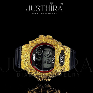 Reloj de Pulsera de Lujo con Diamantes de Moissanita de Alta Calidad, Totalmente Cubierto de Piedras, Estilo de Joyería de Moda para Hombre, Disponible al Mejor Precio - Product Image 2