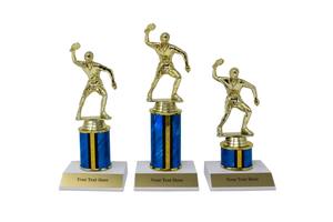 Vente flash : Trophée personnalisé en métal or et argent pour compétitions sportives et récompenses de championnats, disponible en gros - Product Image 3