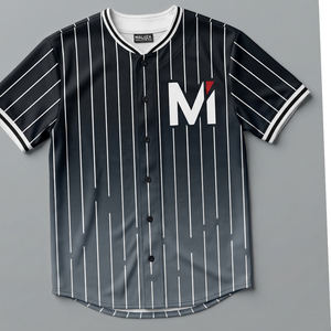Uniforme de Béisbol Sublimado Personalizado, Ropa Deportiva para Equipos, Malla Transpirable de Secado Rápido, Logotipo Personalizado, Uniforme de Softbol para Hombres y Jóvenes - Product Image 1