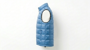 Lightweight Puffer Vest – Sleeveless Quilted Warm Winter <b>Gilet</b> with Zip Front, Stand Collar, Casual Outdoor Everyday Wear - Product Image 4