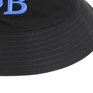 Sombrero Reversible Zeta Phi Beta, Negro y Azul Rey, de Algodón con Logotipo Bordado, Elegante, Unisex, Casual, para Exteriores - Product Image 5