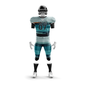 Uniformes de Fútbol Americano Personalizados para Hombres, Jóvenes y Equipos Profesionales, Conjunto de Camisetas y Pantalones Cortos de Alta Calidad con Costuras Premium, 100% Poliéster - Product Image 4
