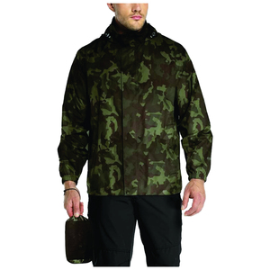 SELF INDUSTRIES Vestes pour hommes imperméables, respirantes, décontractées, d'hiver, amples, brodées, en laine/polyester, doublées de laine |   Résistant aux intempéries - Product Image 4
